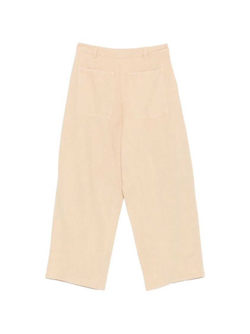 Liu Jo Beige Embroidered Sequin Shorts