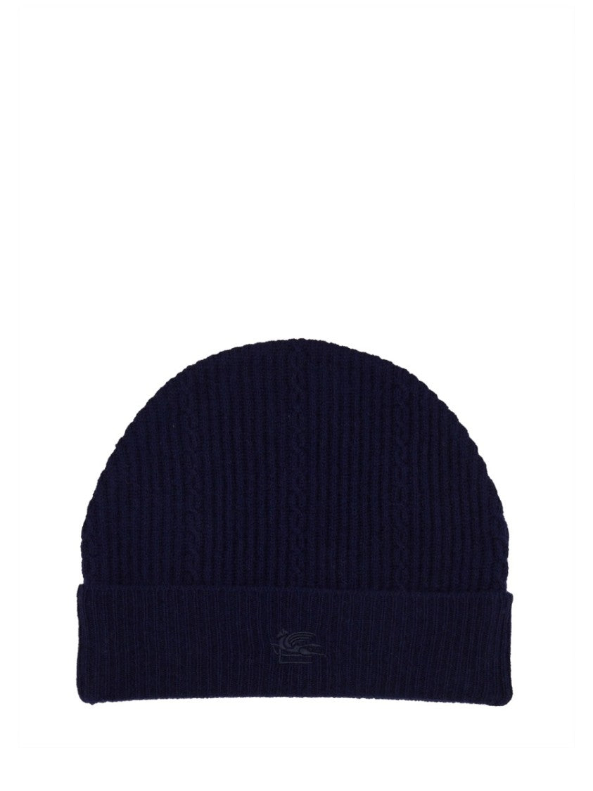 Etro Ribbed Beanie Hat