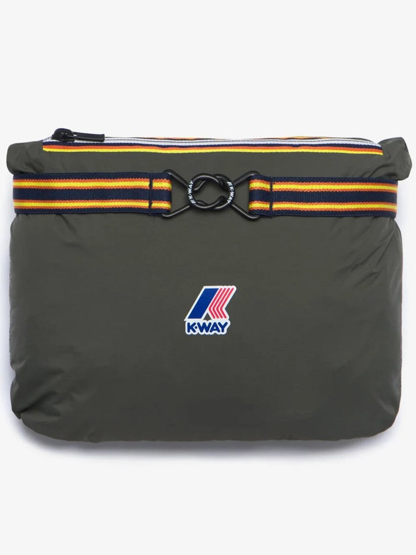K-Way Le Vrai 4.0 Rouland Warm Dark Olive Green Padded Vest