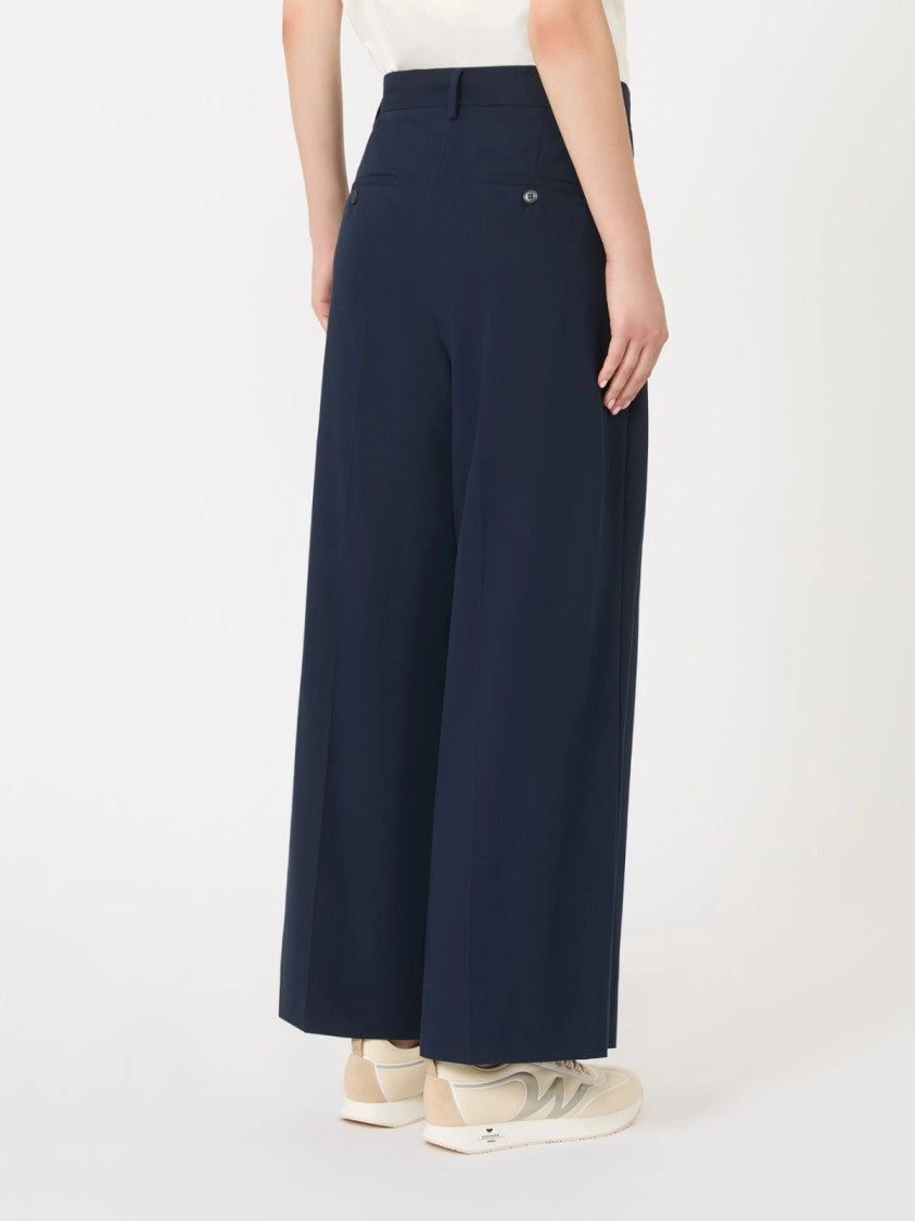 Max Mara Wide-Leg Trousers With High Waist