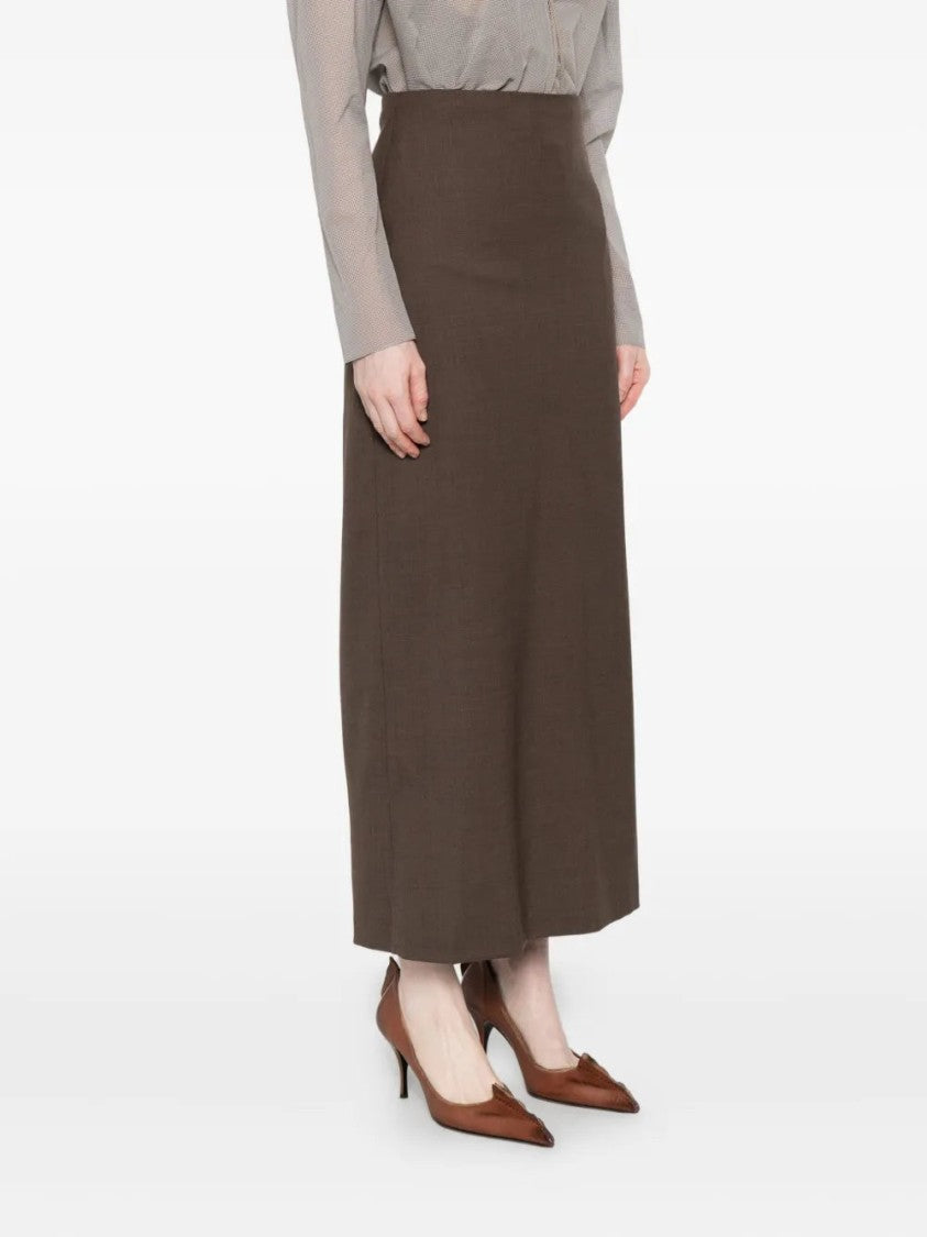 Loulou Studio Wool Maxi Skirt