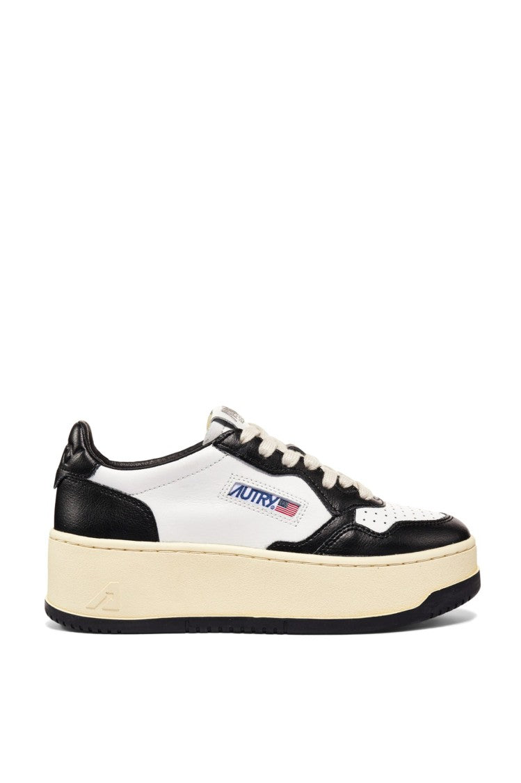 Autry Women’S Medalist Platform Leather Sneakers