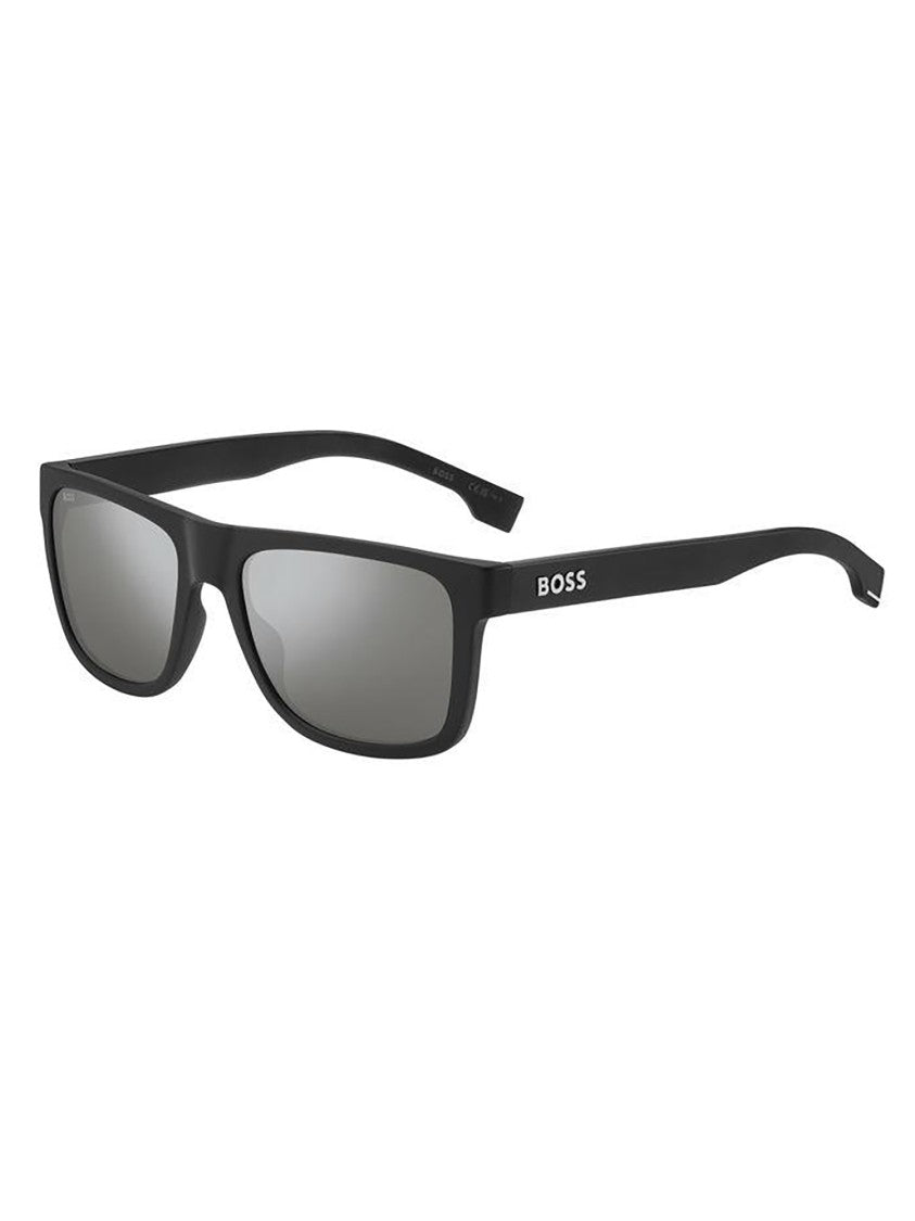 Hugo Boss Bold Square Frame Sunglasses With Subtle Logo Accents