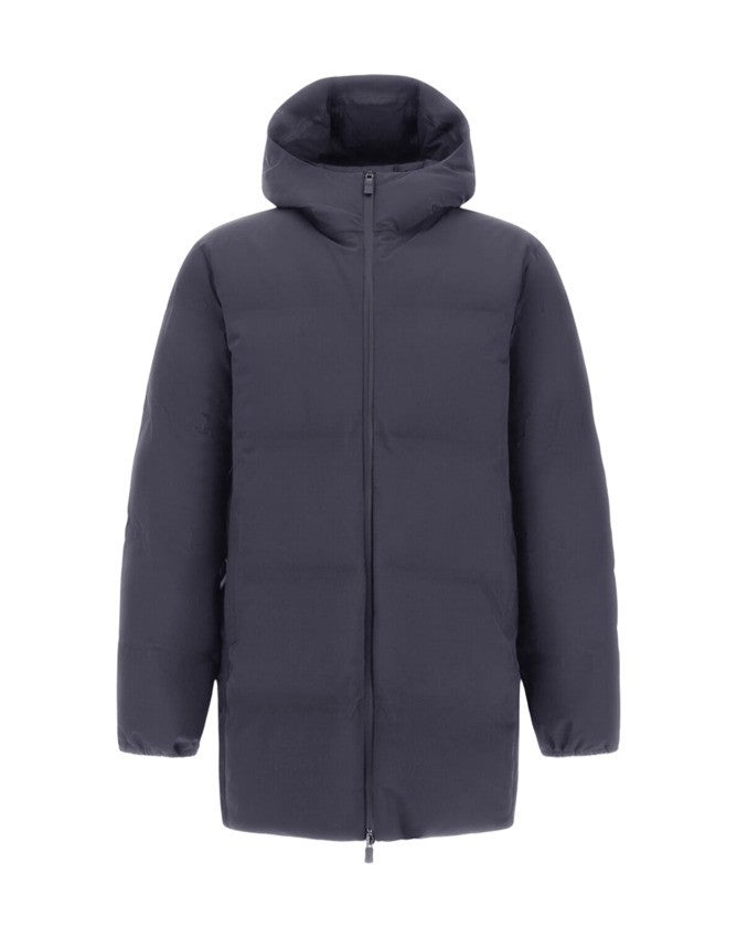 Herno Waterproof Down Jacket With High Collar