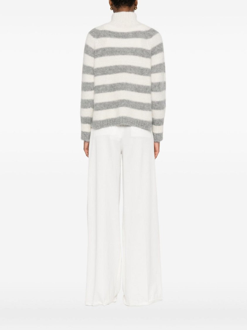 Antonelli Ribbed Mock Neck Sweater