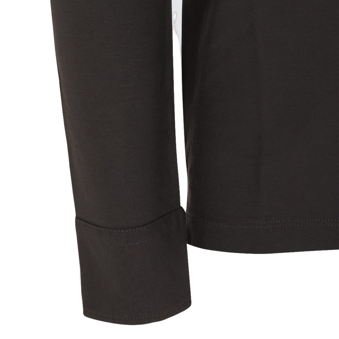 Zanone Long-Sleeve Polo Shirt With Classic Collar And Tailored Fit