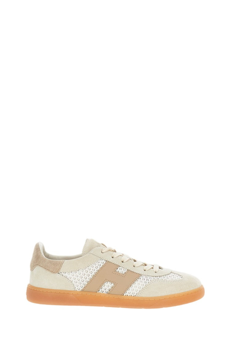 Hogan Beige Hogan Cool Allacciato Crochet Sneakers