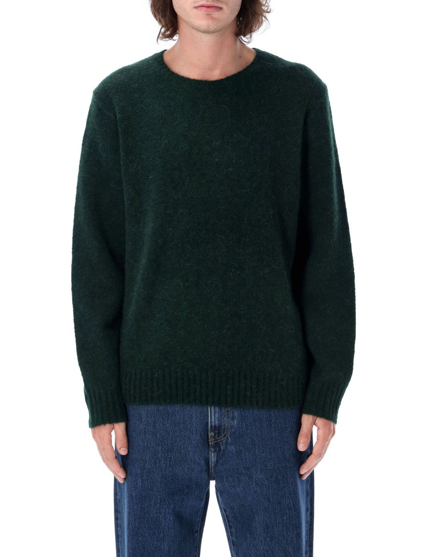 Polo Ralph Lauren Deep Green Alpaca Knit Sweater