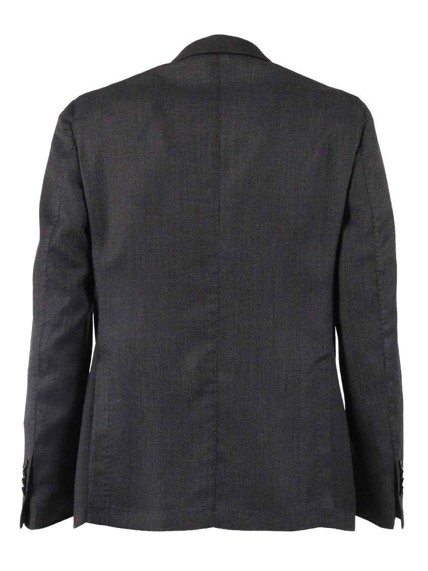 Brando-Lubiam Black Tailored Drop S Blazer