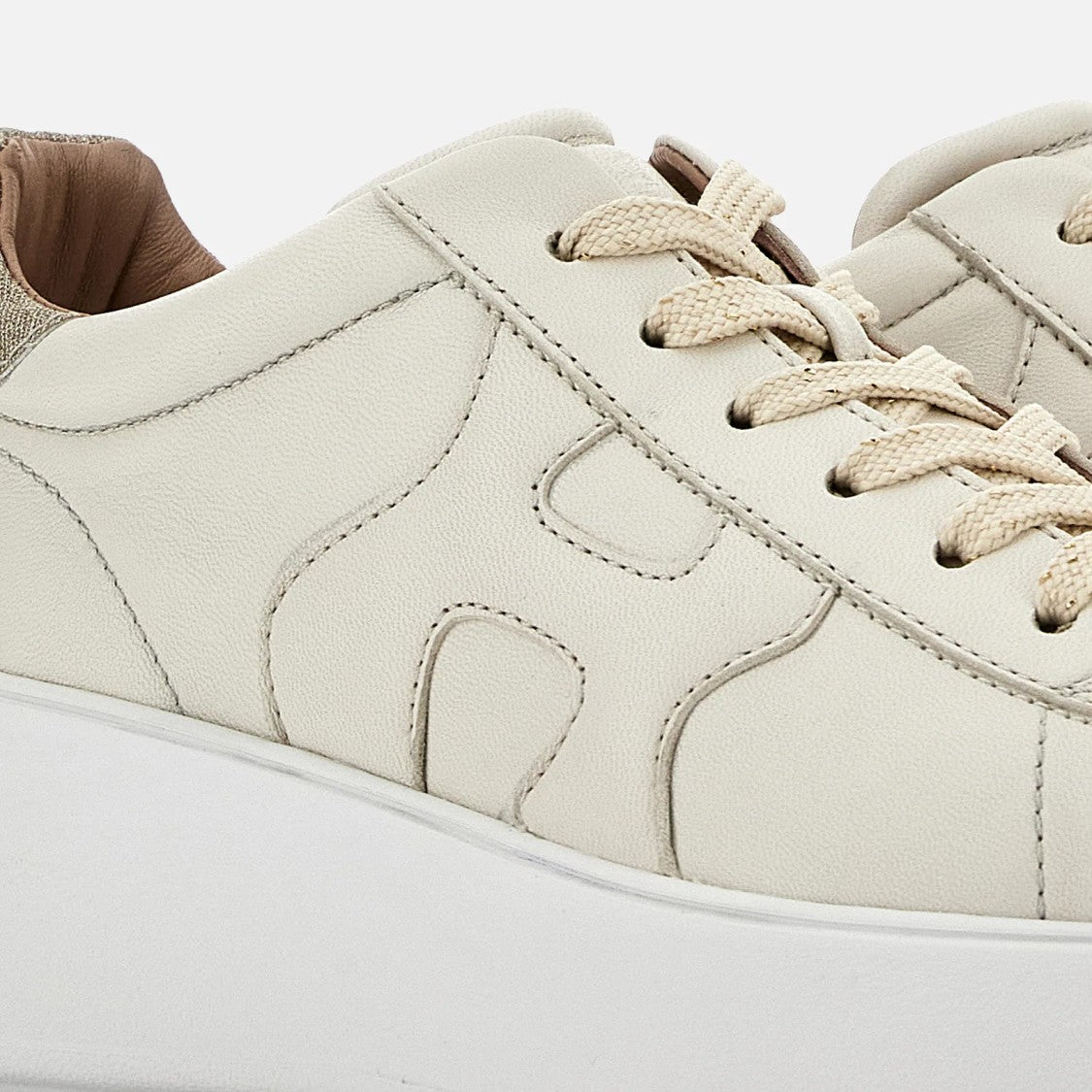 Hogan Refined Low-Top Sneakers With Metallic Accents