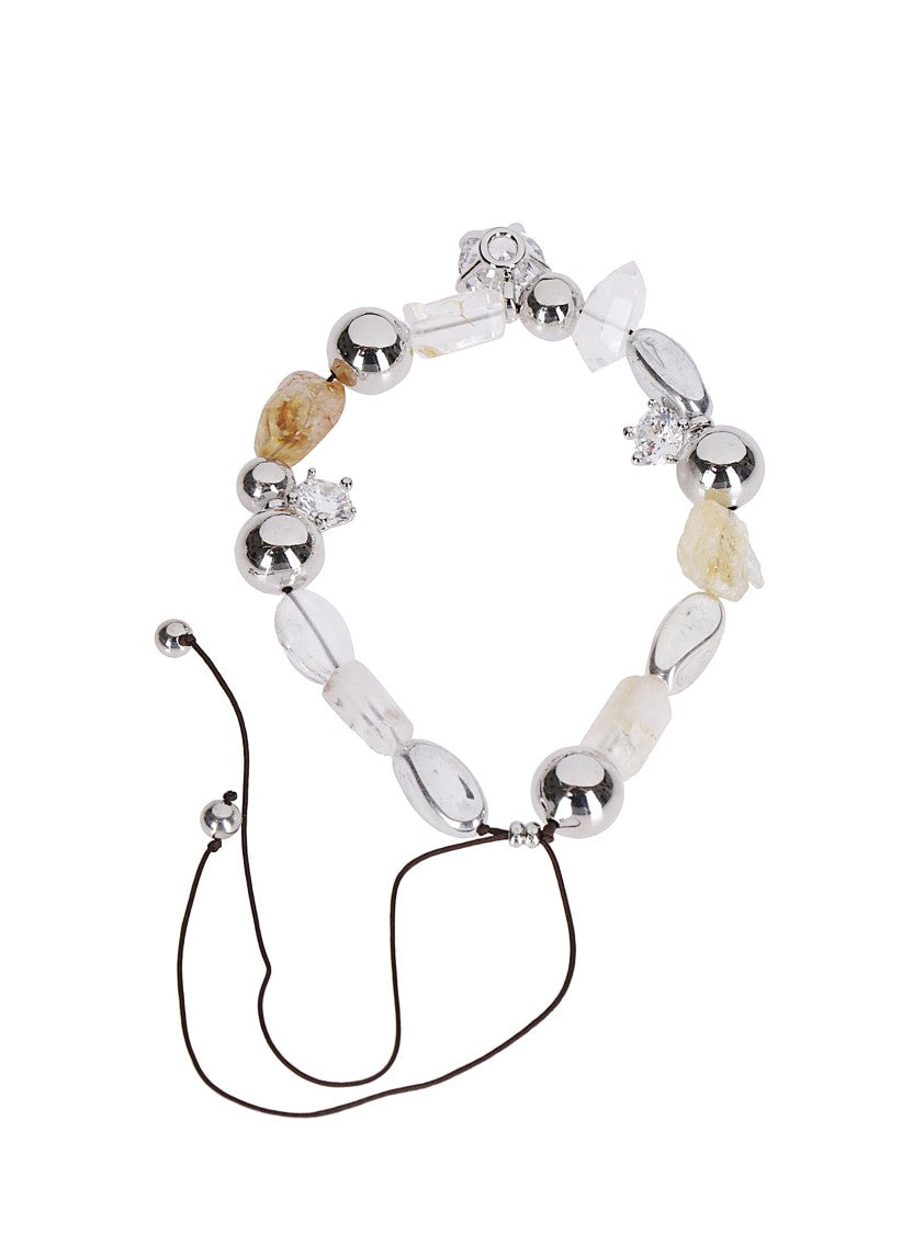 Panconesi Playful Ascolto Necklace With Natural Stones