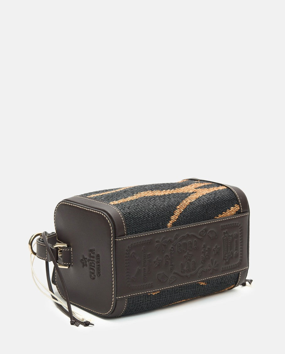 Cuba Lab Cubanita Rafia Handbag