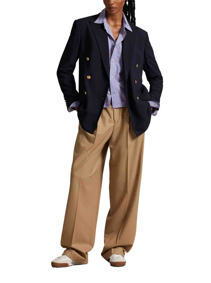 Polo Ralph Lauren Wide-Leg Trousers With Two-Pleat Design