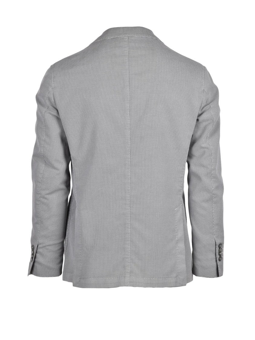 L.B.M. 1911 Round Stretch Jacket - Light Grey