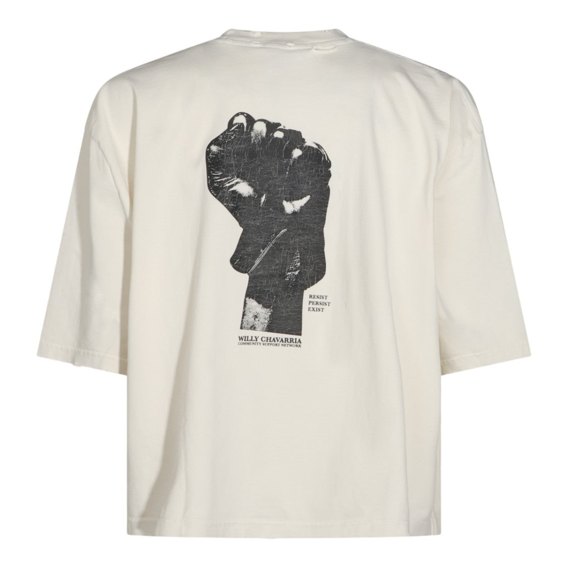 Willy Chavarria Loose-Fit Graphic Printed T-Shirt