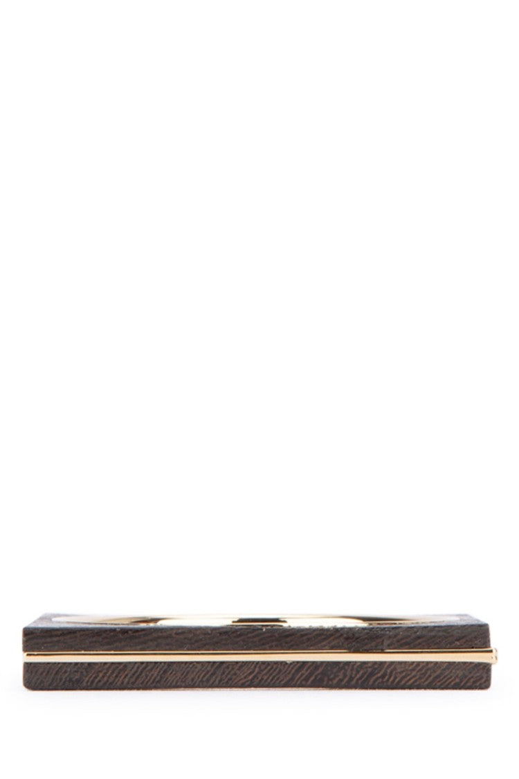 Jacquemus Sleek Rectangular Bracelet In Aluminum