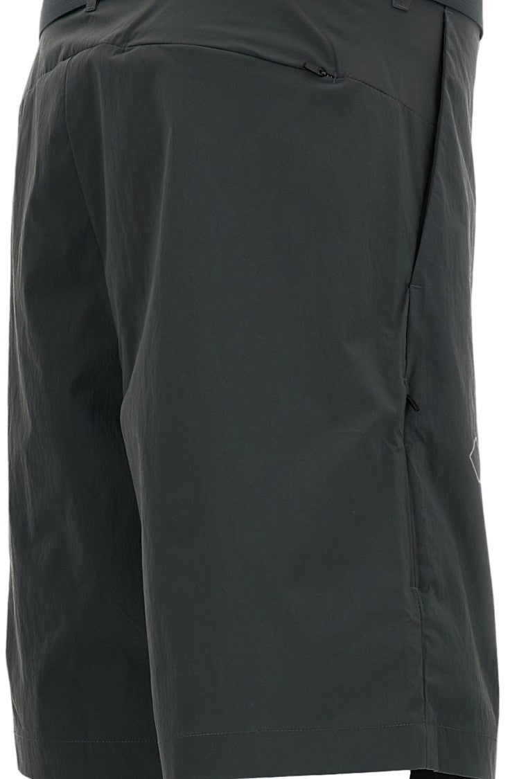 Pas Normal Studios Grey Off-Race Tech Shorts