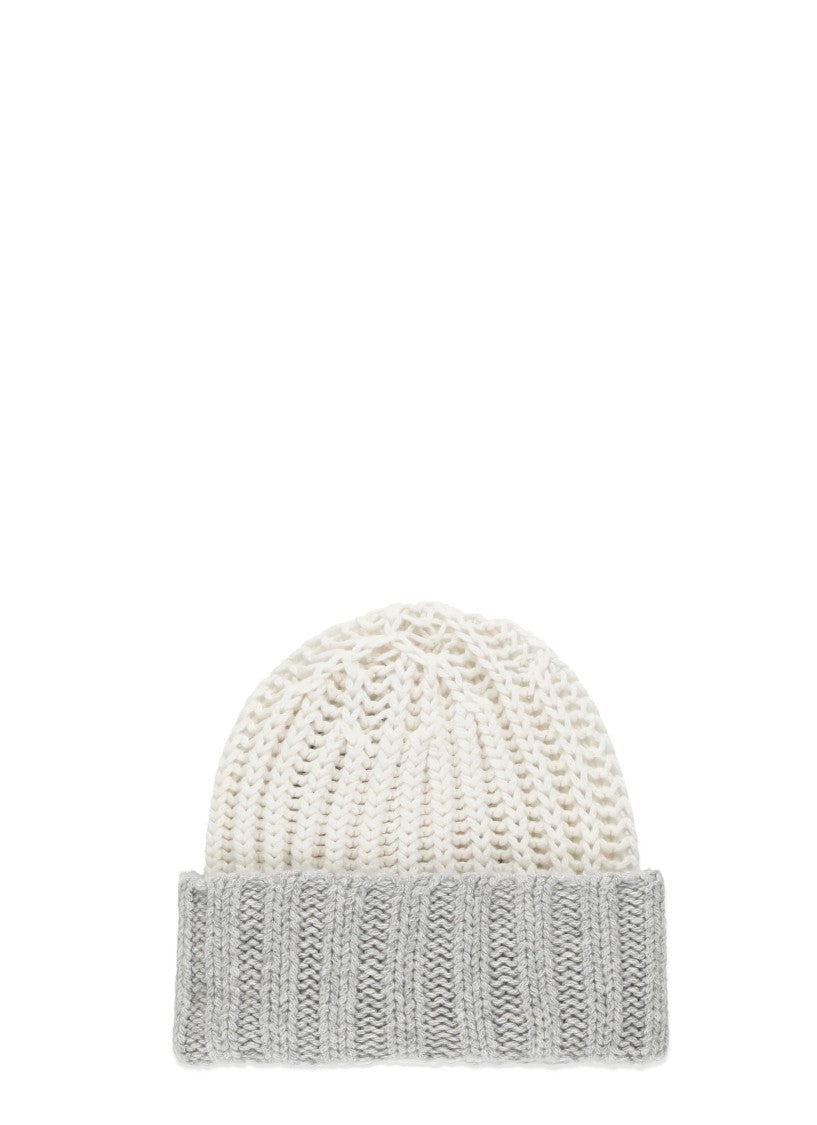 Barna Cashmere Cashmere Ribbed Beanie