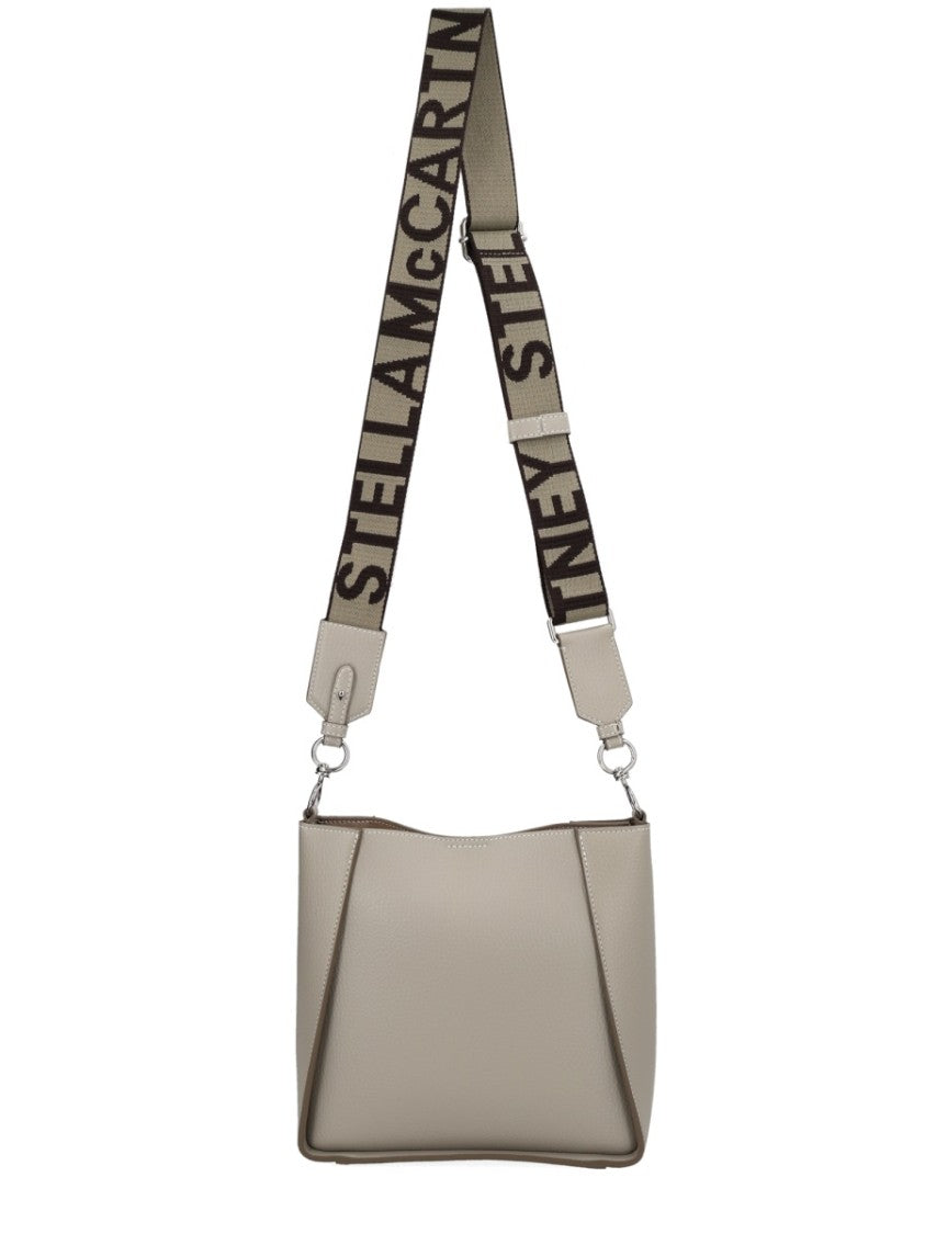 Stella Mccartney Polyamide Embossed Circular Logo Bag
