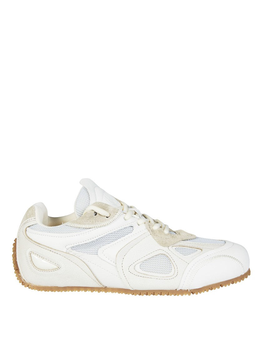 Axel Arigato White Slow Runner Suede Panels Sneakers