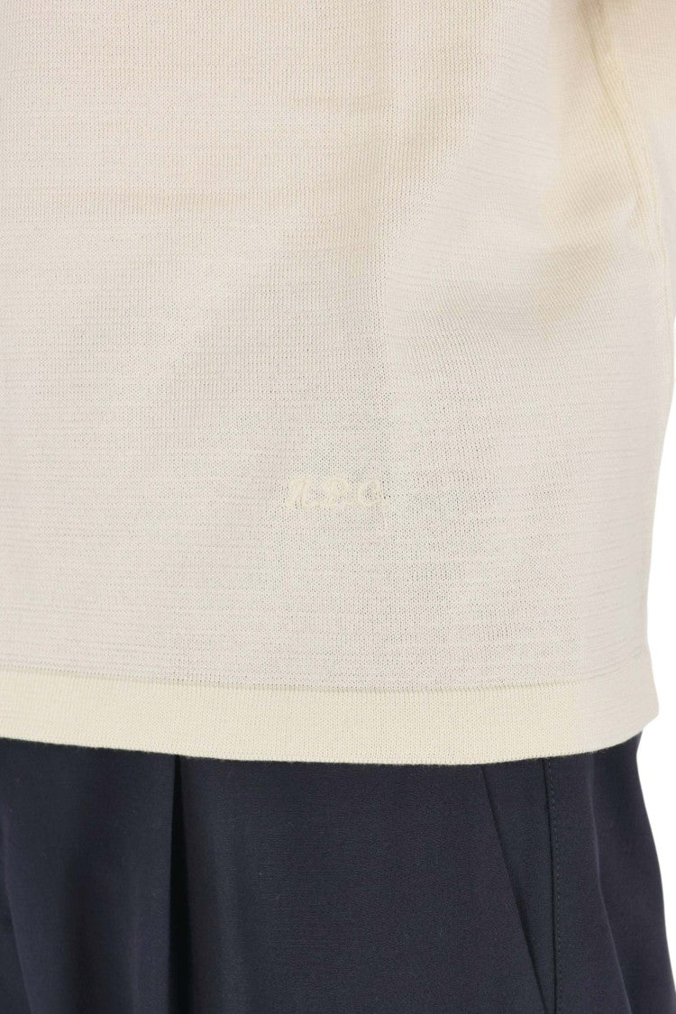 A.P.C. Beige Colin Pocket Cotton Polo Shirt