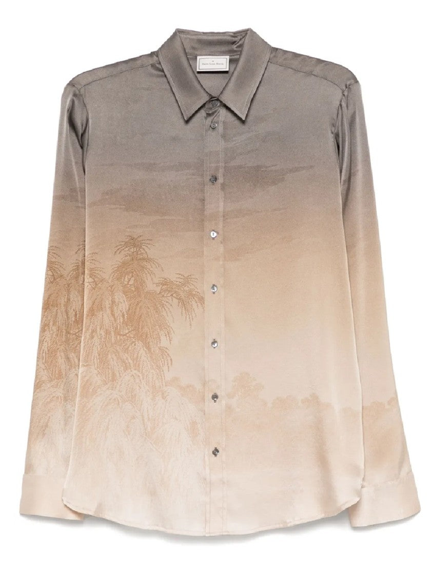 Pierre-Louis Mascia Gradient Design Longsleeve Shirt
