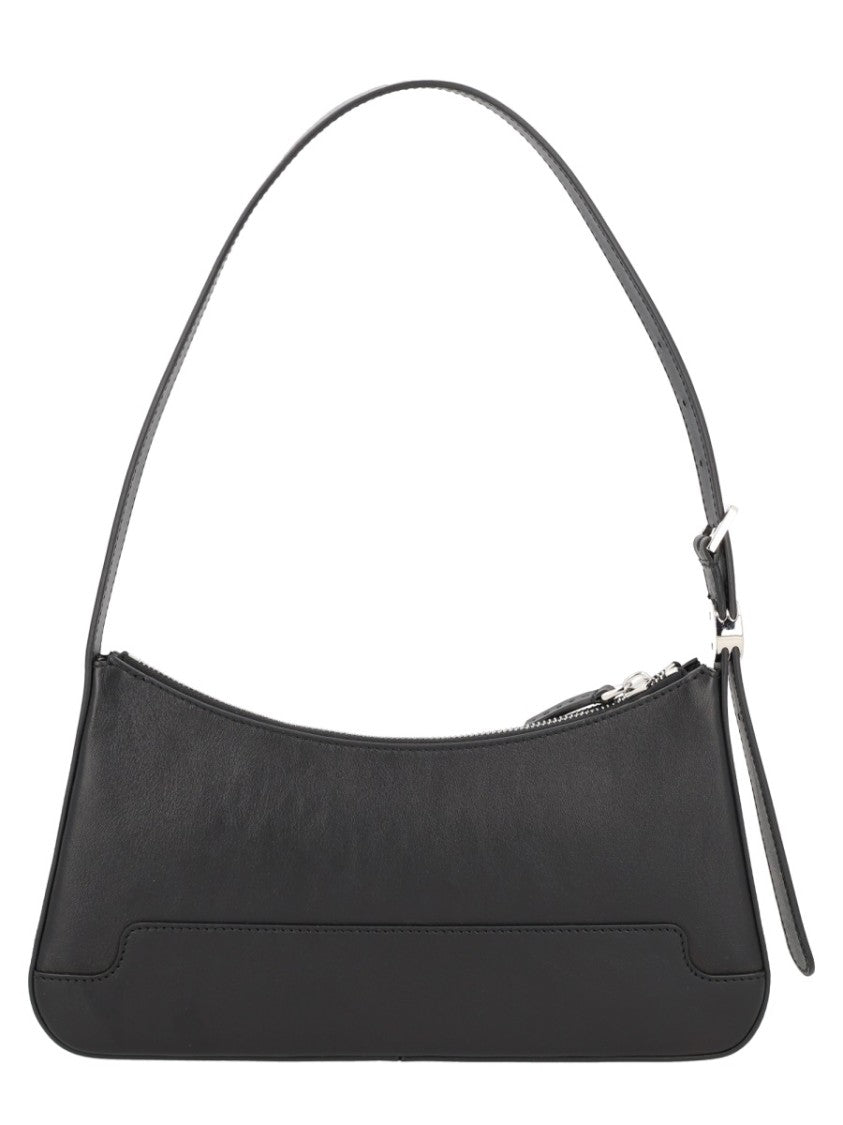 Marni Rectangular Black Calf Leather Shoulder Bag