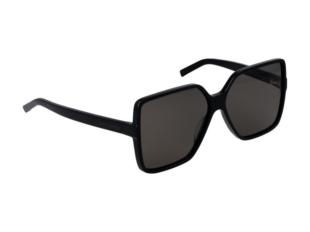 Saint Laurent Sunglasses Sl 232 Betty 001 Black Black Grey