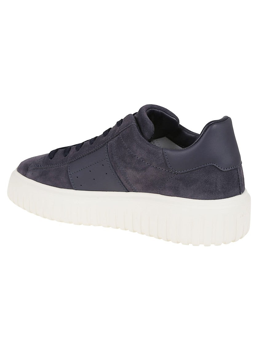 Hogan Blue Sneakers With Memory Foam Insole