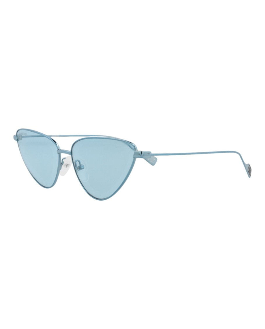Balenciaga Cat Eye-Frame Metal Sunglasses