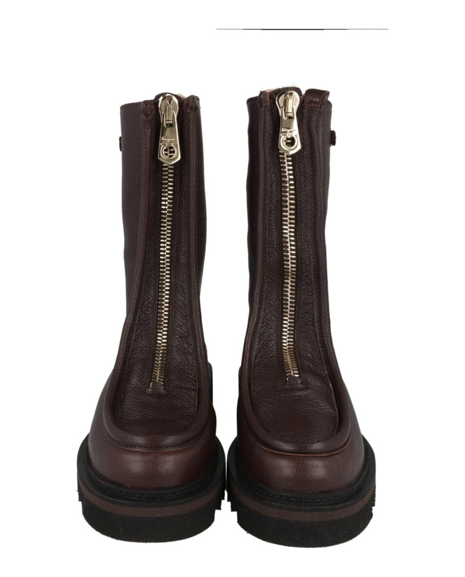 Ferragamo Eurialo F Leather Boots