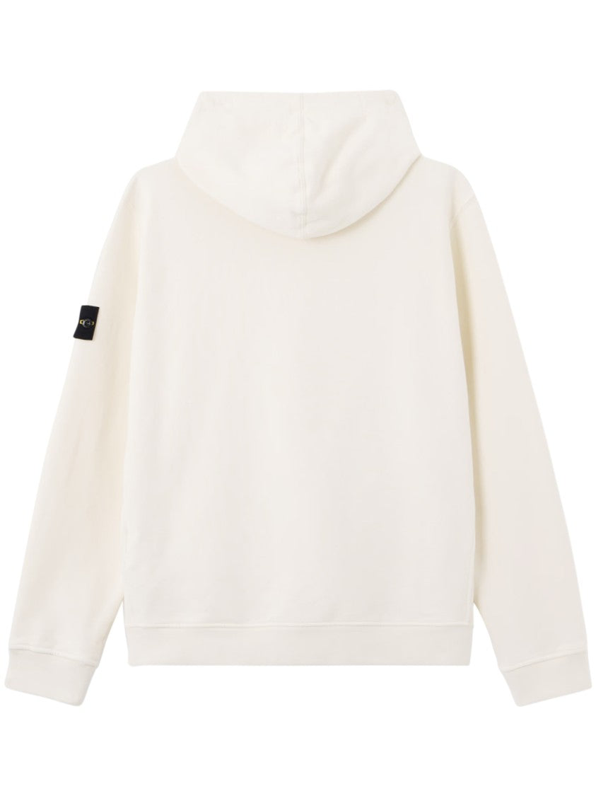 Stone Island Minimalist Off-White Hoodie