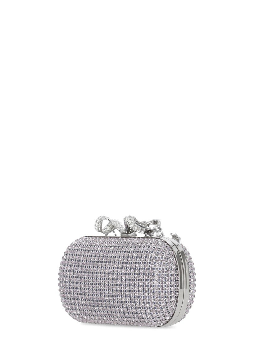 Self-Portrait Chainmail Clutch Bag