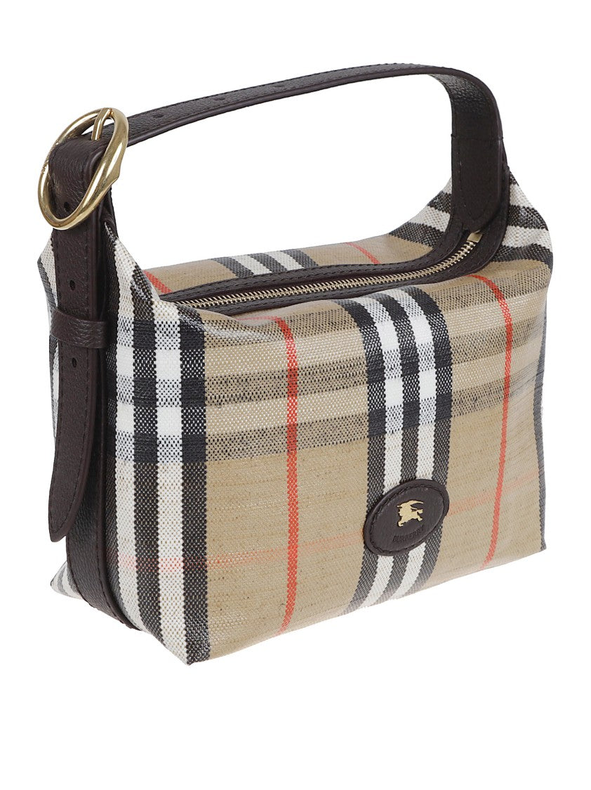 Burberry Coated Canvas Handbag