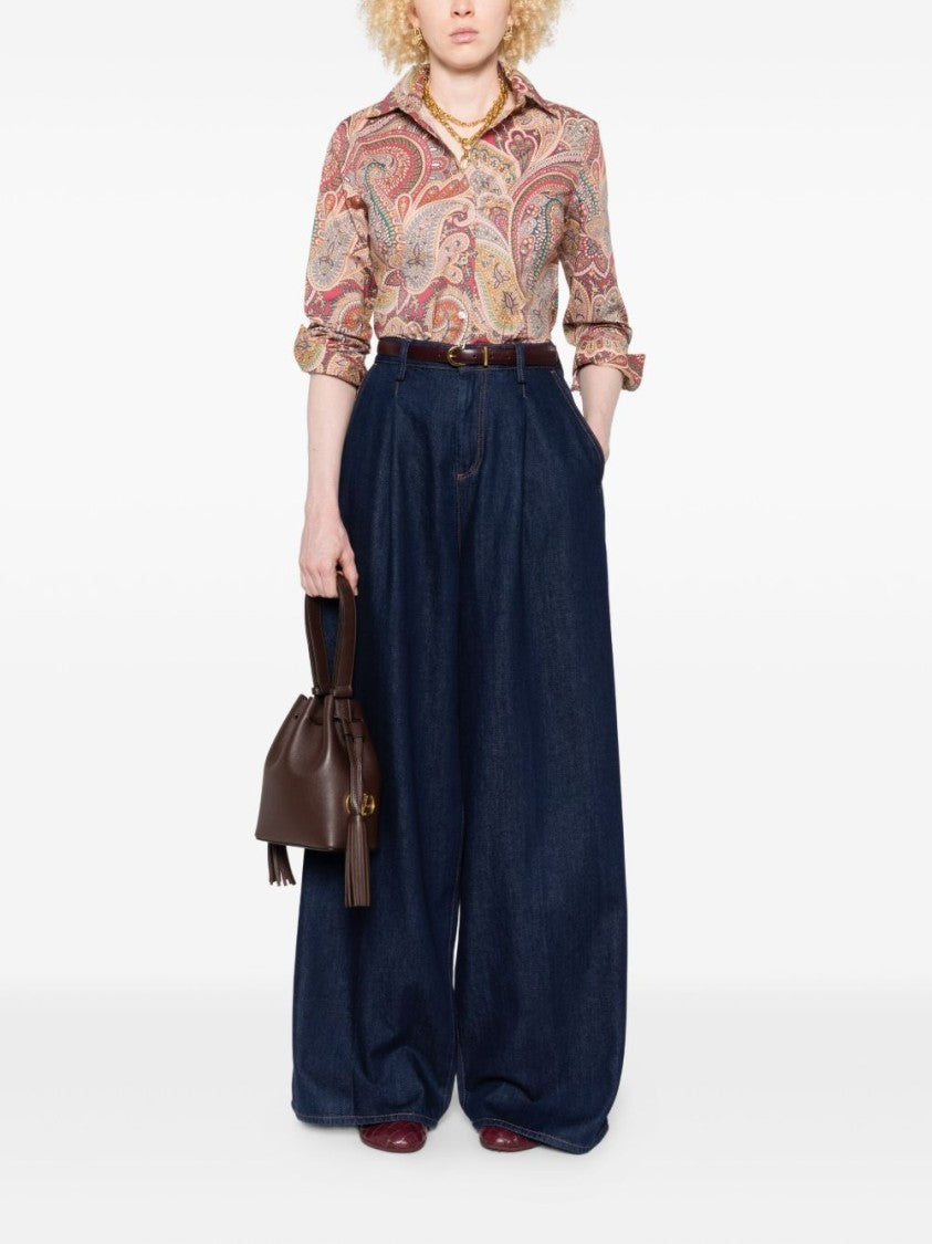 Etro Classic Button-Down Shirt With Paisley Pattern