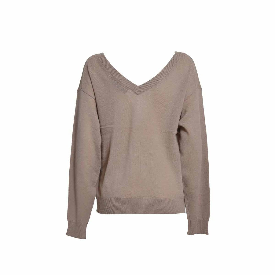 Equipment Camel Cashmere V-Neck Sweater