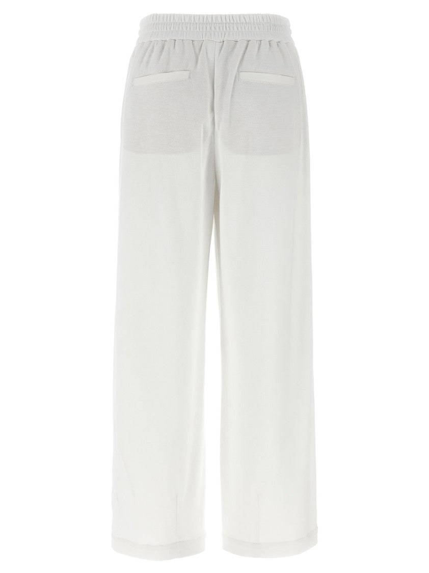 Brunello Cucinelli Piqué Cotton Joggers