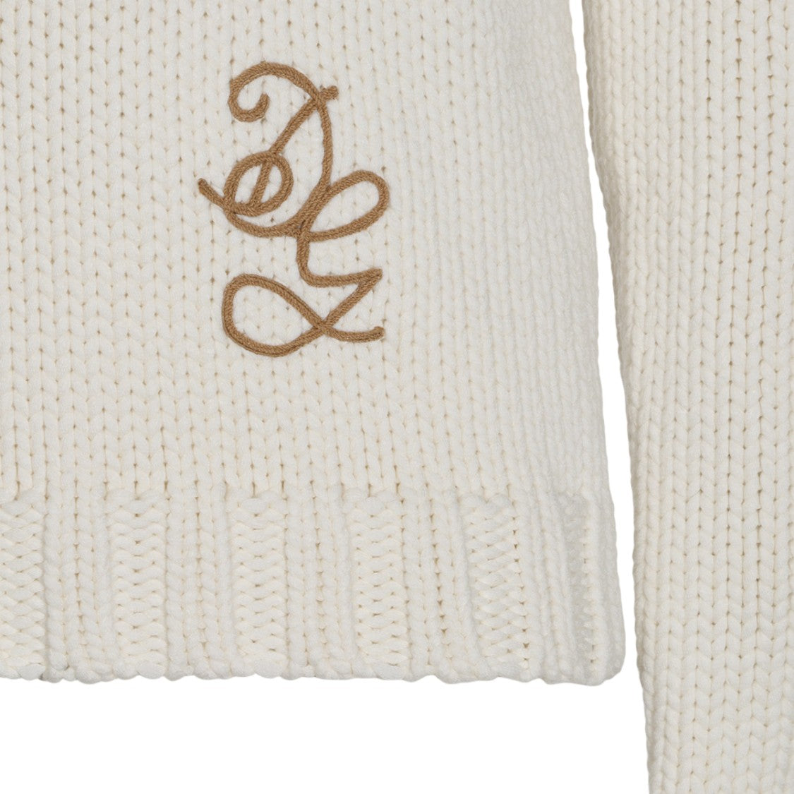 Dolce & Gabbana Chunky Knit Buttoned High-Neck Sweater