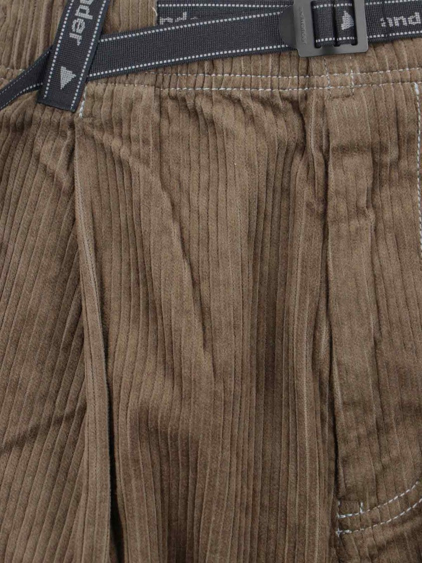 And Wander Tailored Green Trousers With Straight Leg Cut