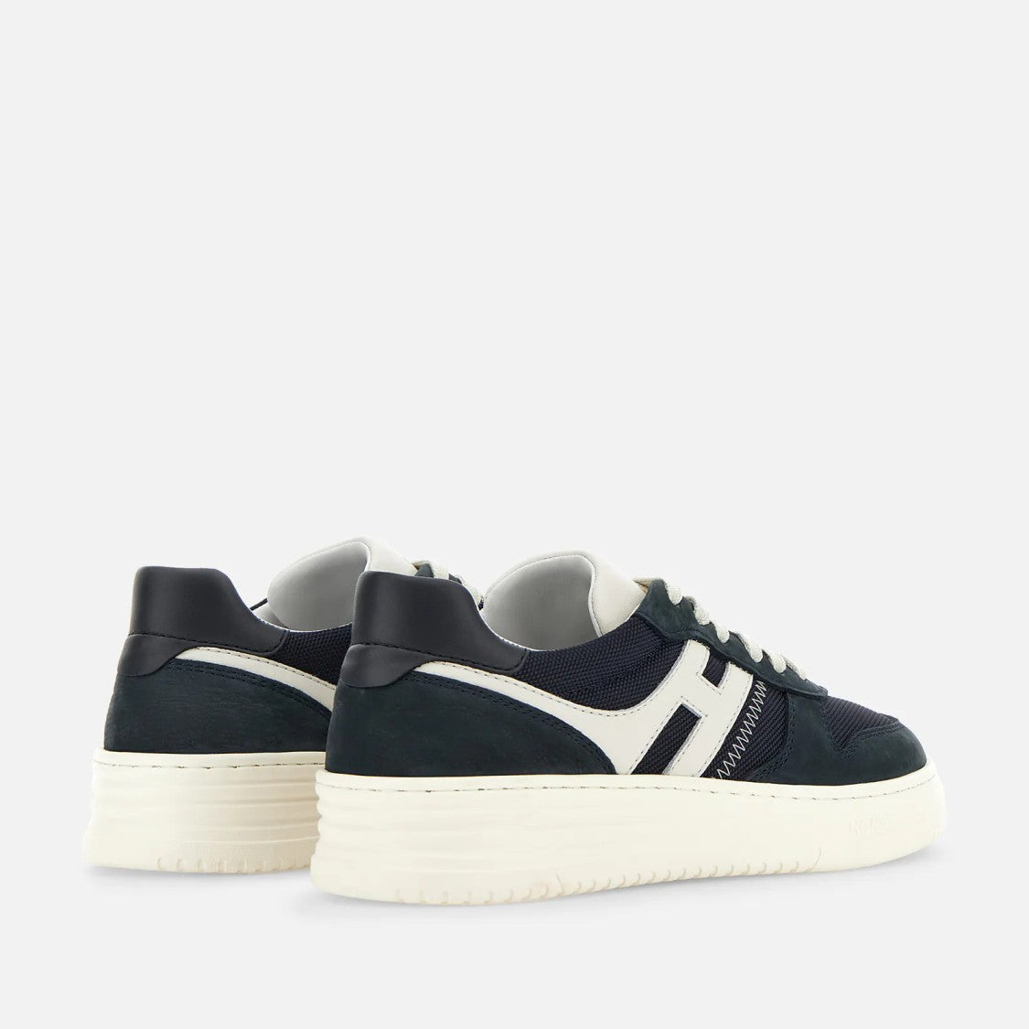Hogan Low-Top Nubuck Leather Sneakers