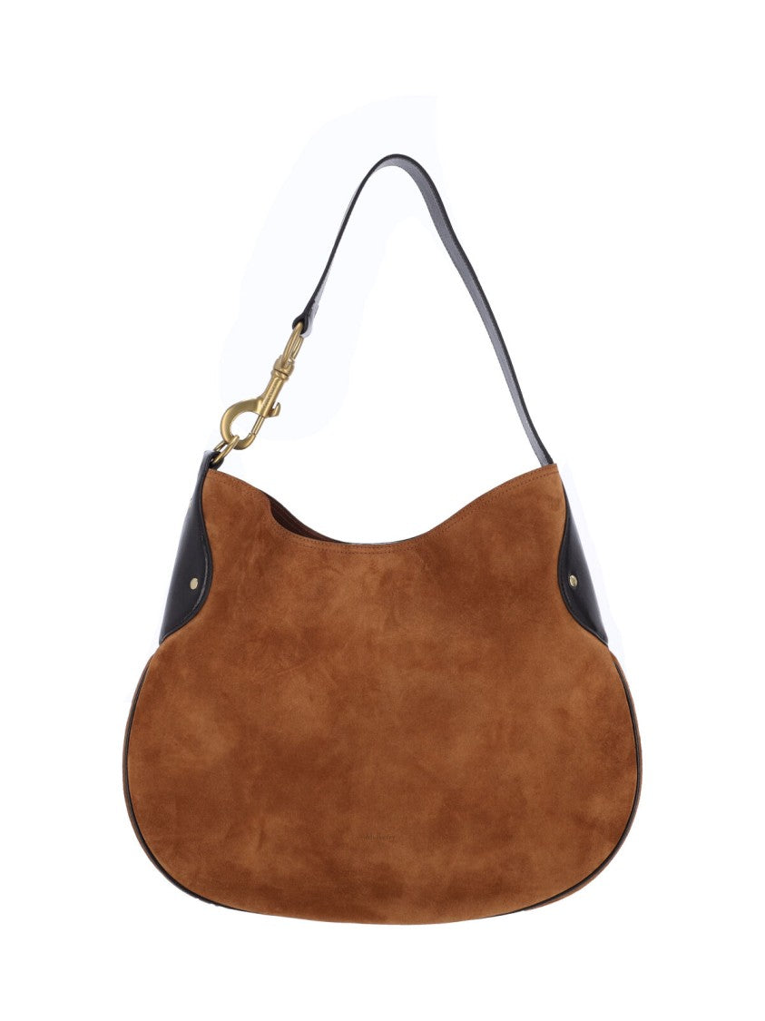 Mulberry Large Calf Suede Shoulder Bag