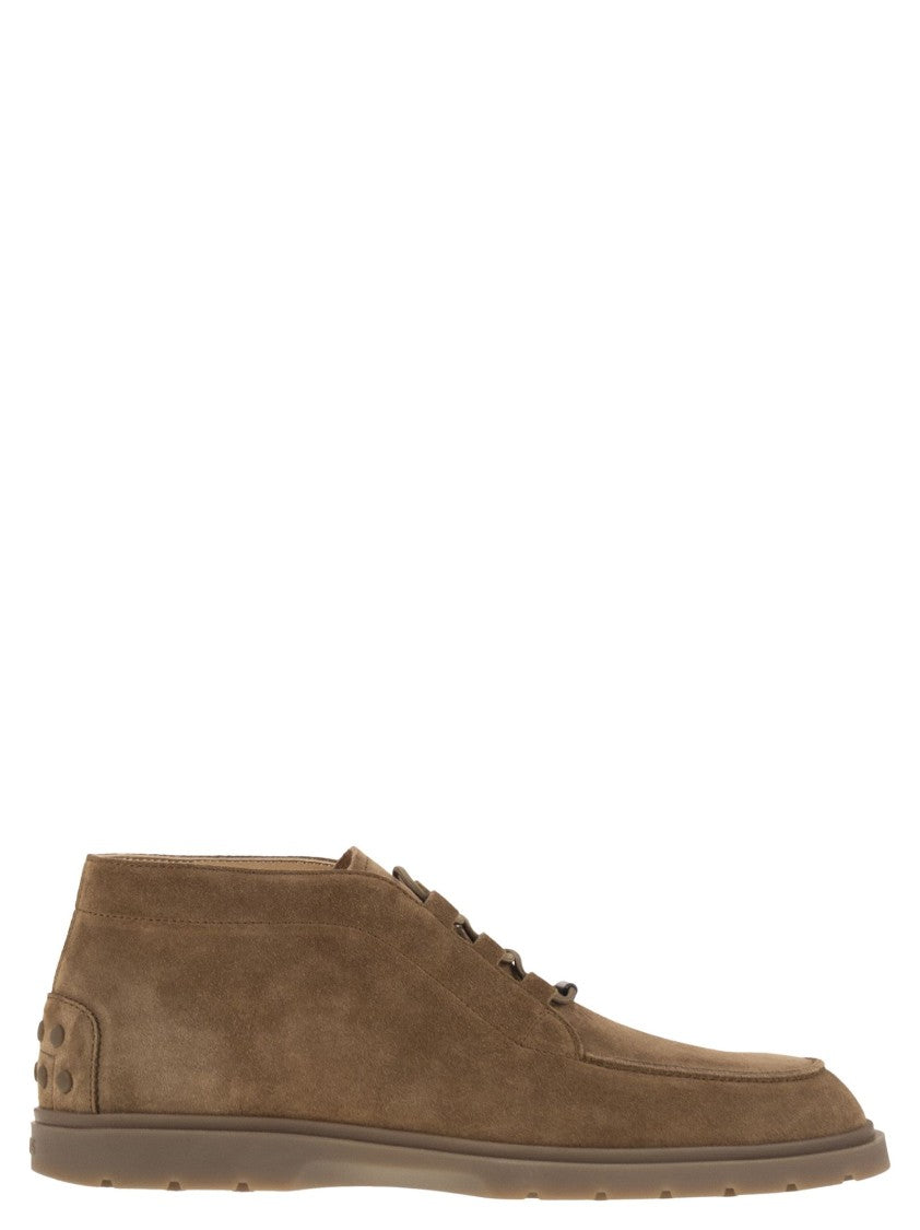 Tod's Suede Ankle Boots