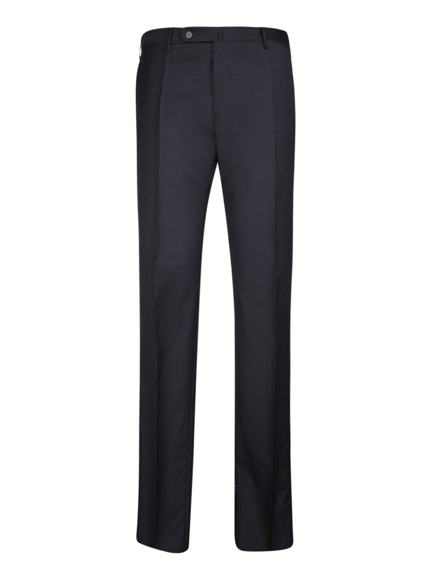 Incotex Slim Fit Tailored Blue Trousers