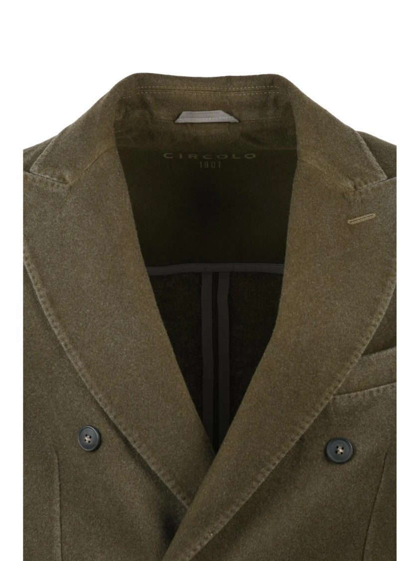 Circolo 1901 Double-Breasted Jacket With Tailored Silhouette And Button Closure
