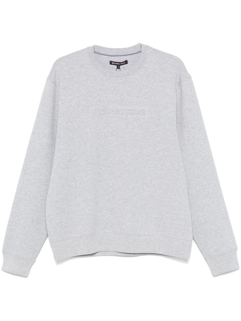 Michael Kors Embossed Logo Crew