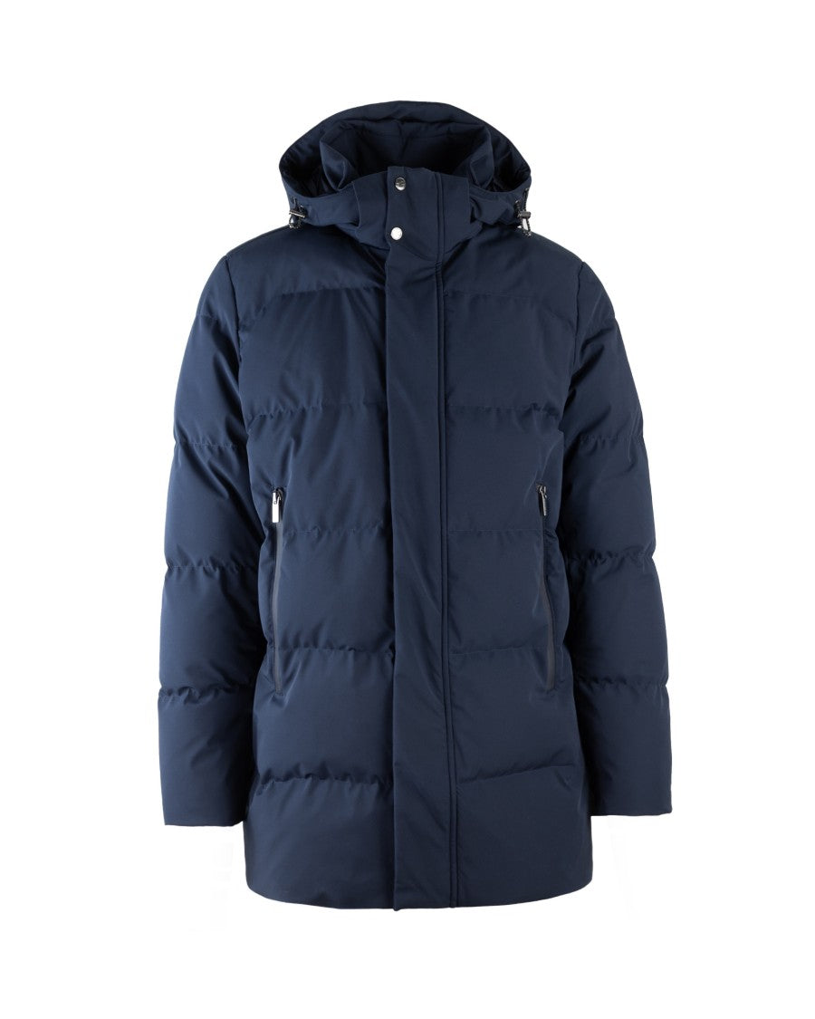 Paul & Shark Blue Quilted Jacket