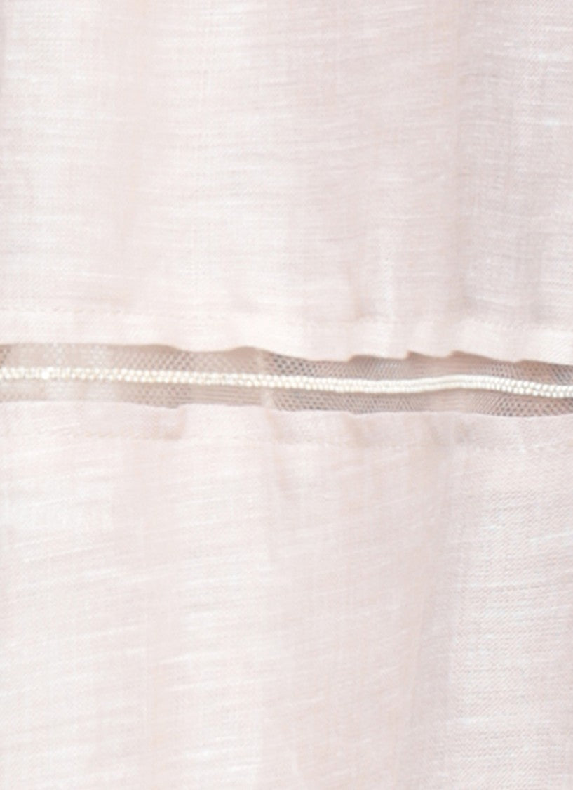 Fabiana Filippi Beige Light Point Linen Shirt