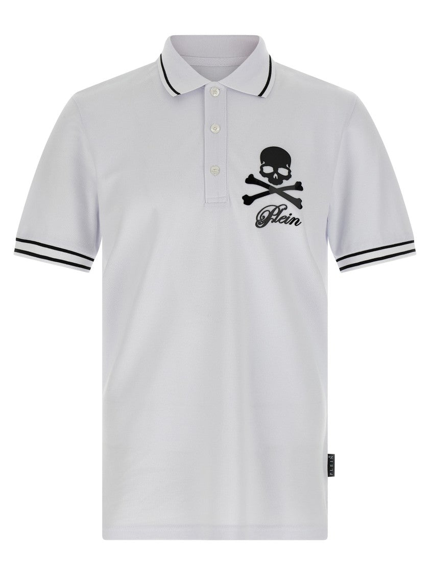 Philipp Plein Skull & Bones' Polo Shirt