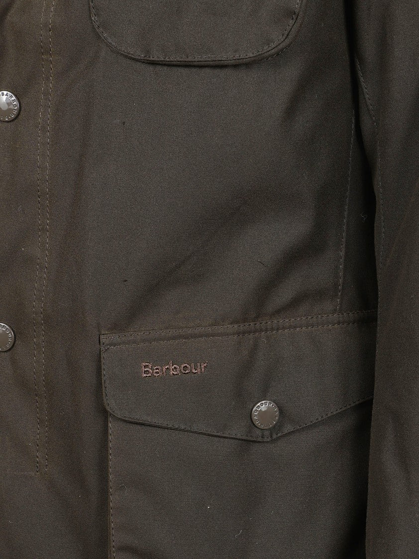 Barbour Oban Waxed Cotton Jacket With Quilted Gilet