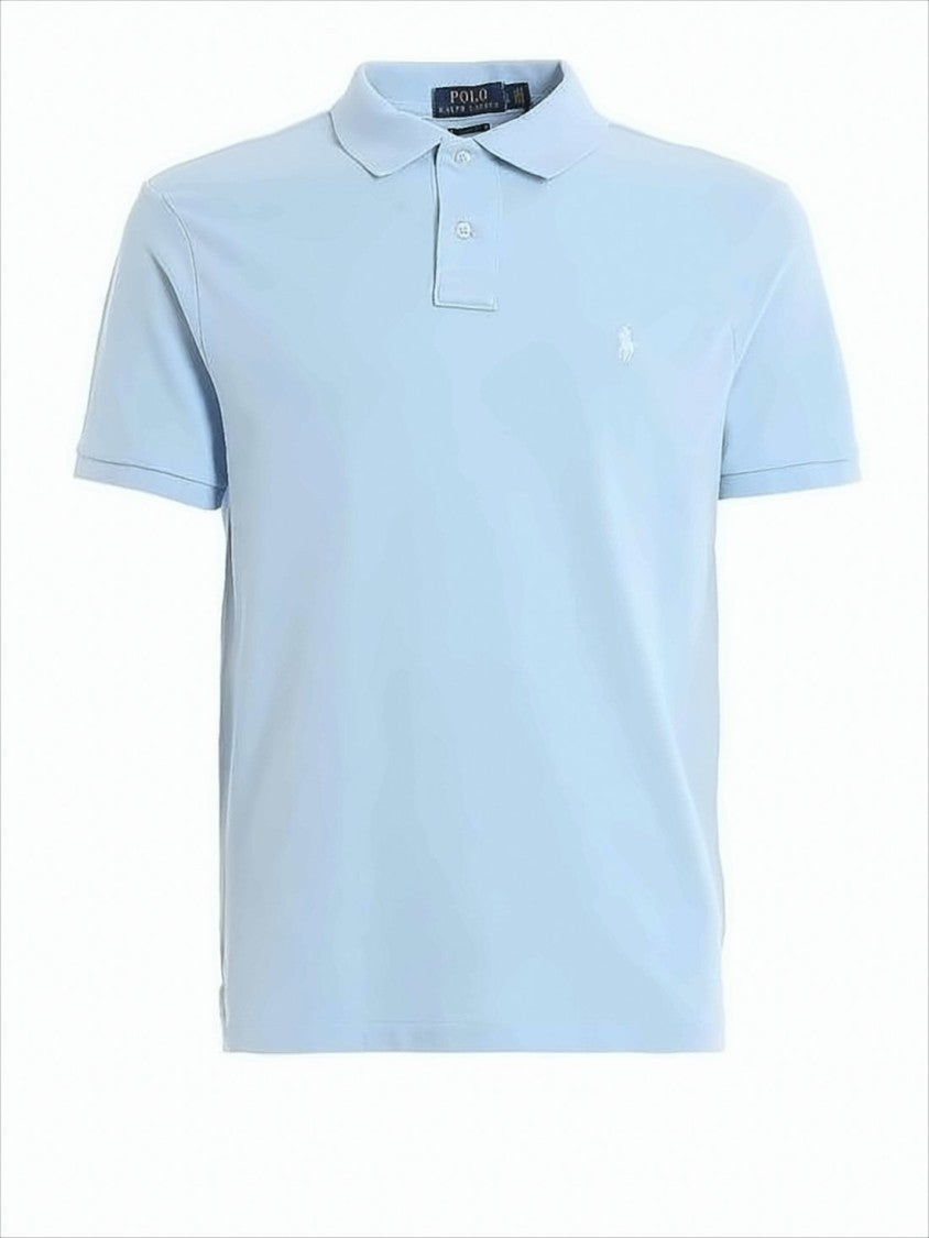 Polo Ralph Lauren Short-Sleeve Polo Shirt With Classic Collar And Subtle Logo